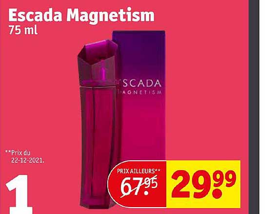 escada magnetism 75 ml
