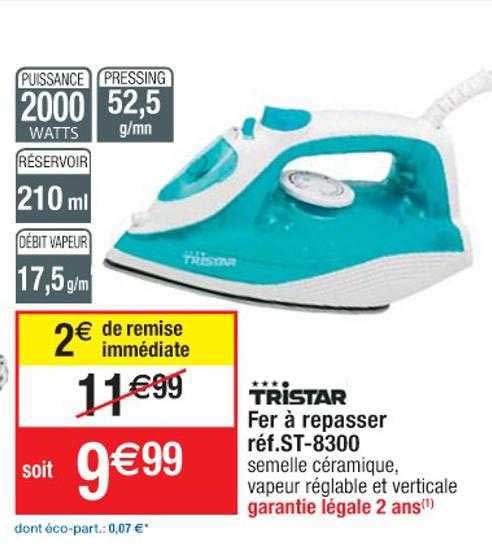 Fer à Repasser Tristar