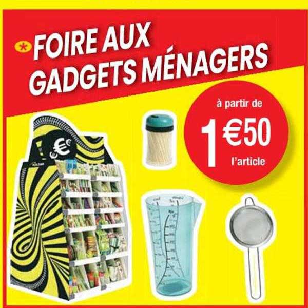 foire aux gadgets ménagers