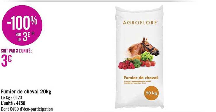 fumier de cheval 20kg