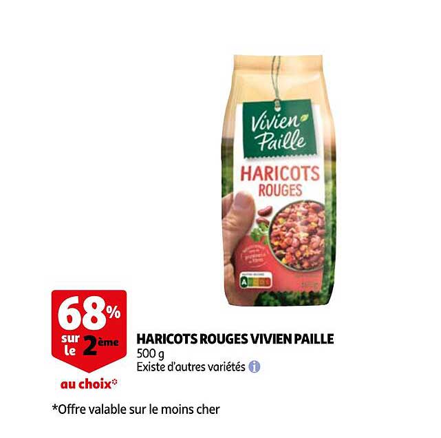 haricots rouges vivien paille