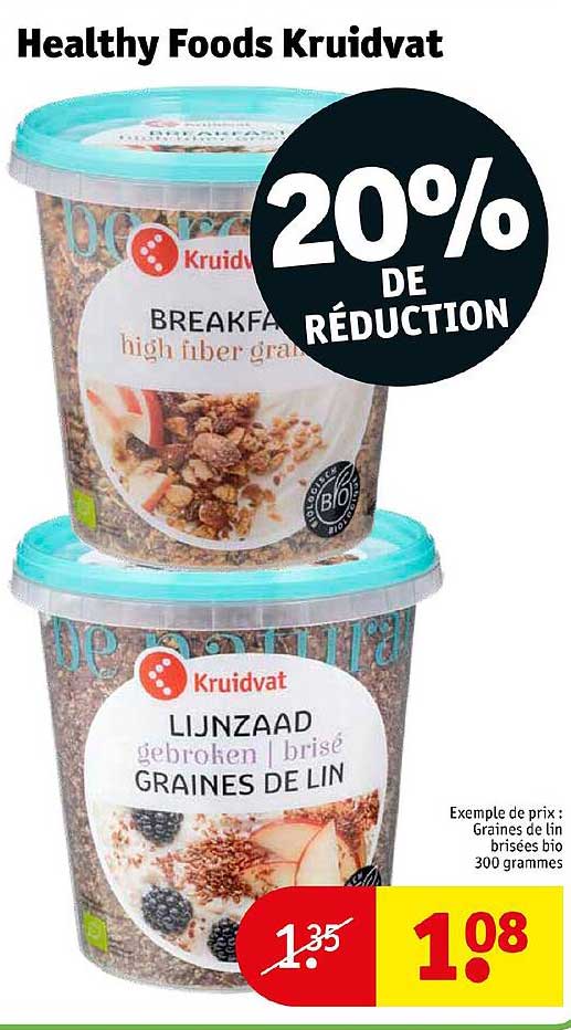 healthy foods kruidvat