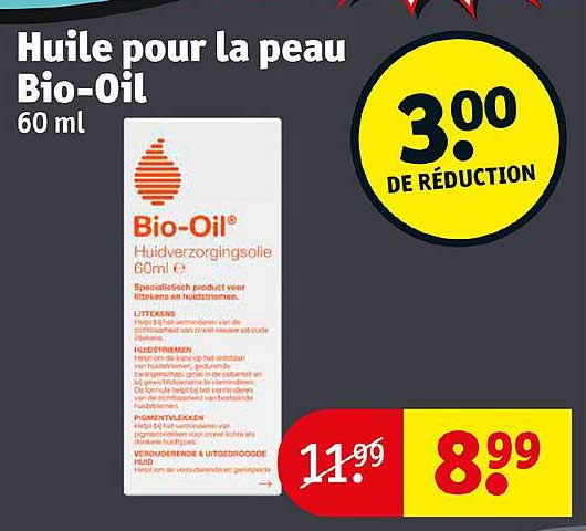 huile pour la peau bio-oil