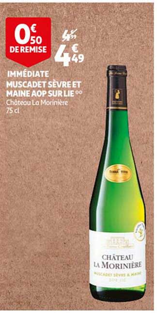 immédiate muscadet sèvre et maine aop sur lie