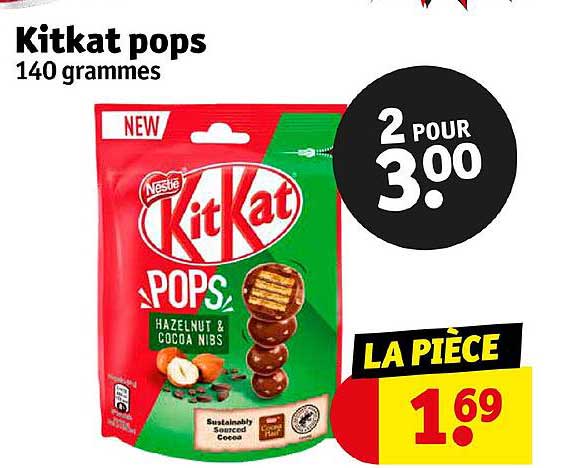 kitkat pops