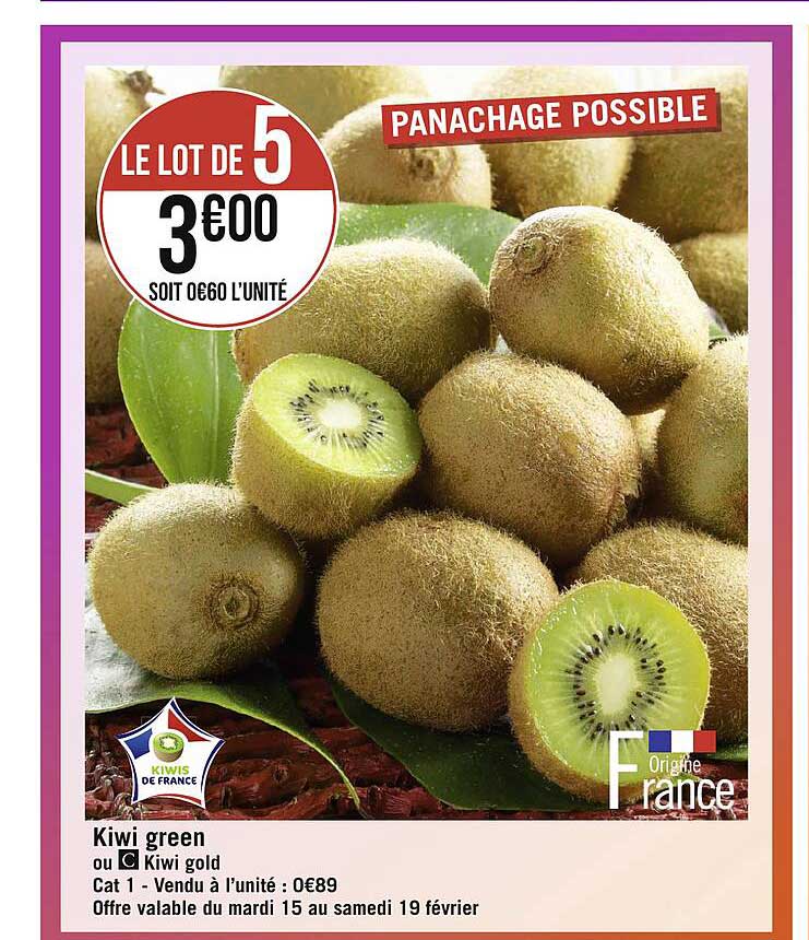 Kiwi Green Ou Kiwi Gold