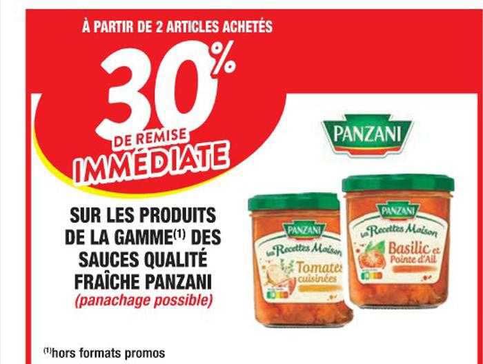 La Gamme Des Sauces Qualité Fraîche Panzani