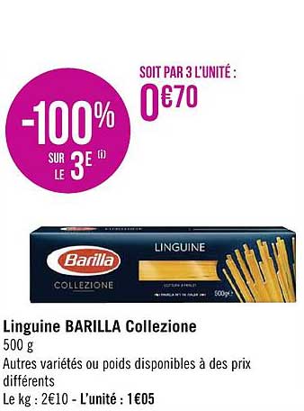 liguine barilla collezione