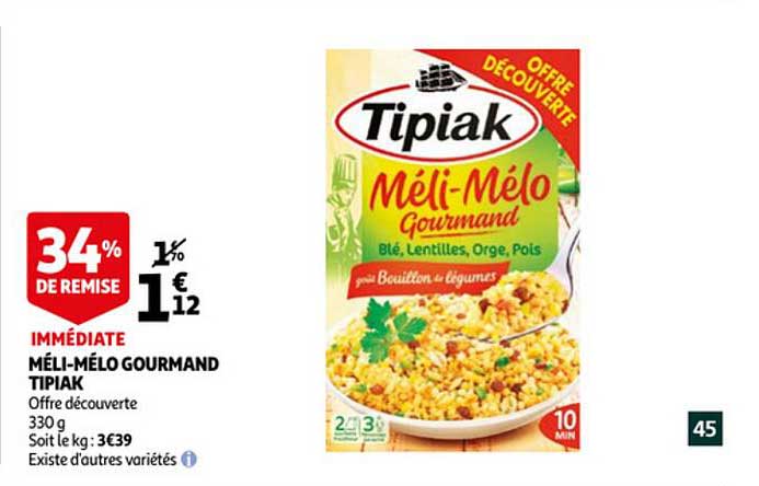méli-mélo gourmand tipiak