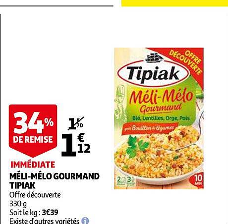 méli-mélo gourmand tipiak