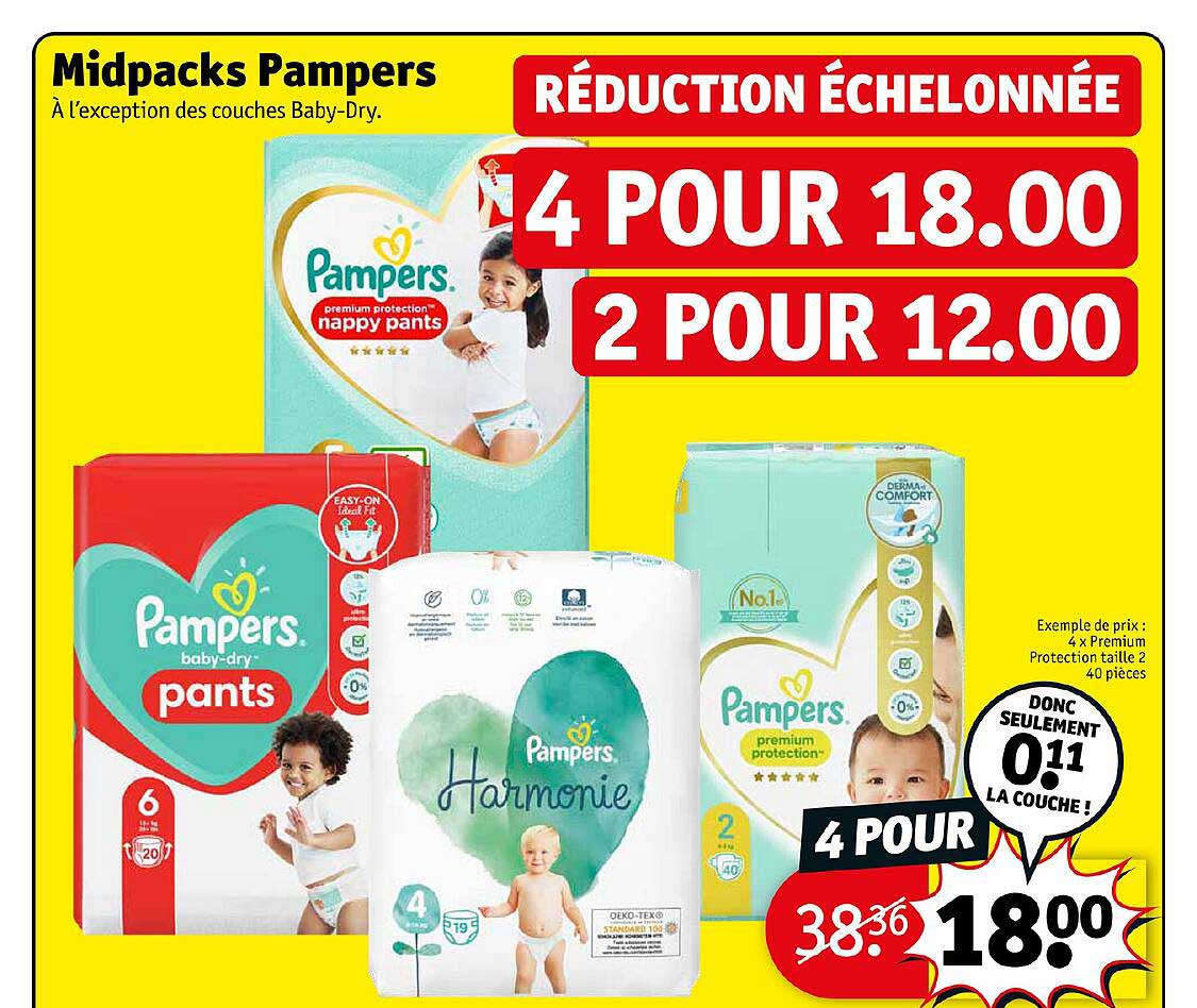 Midpacks Pampers