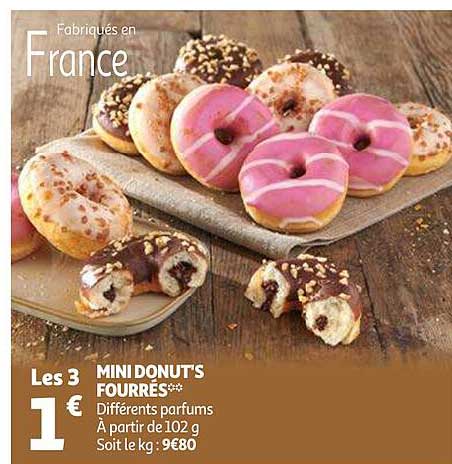 Mini Donut's Fourrés