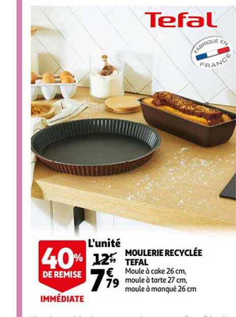 moulerie recyclée tefal