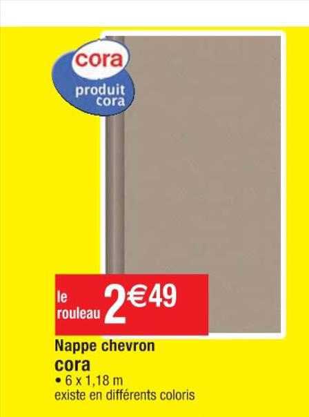 Nappe Chevron Cora