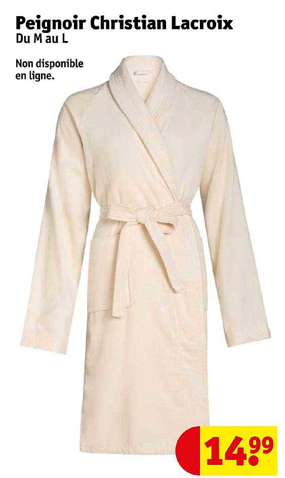 peignoir christian lacroix