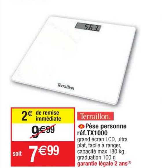 pèse personne terraillon