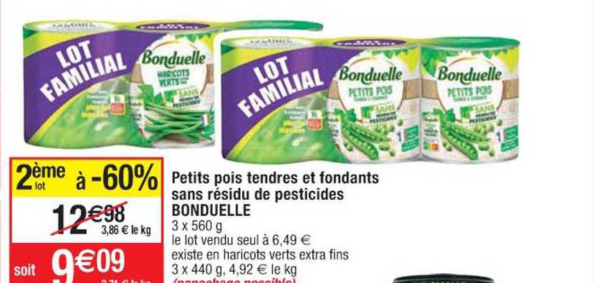 petits pois tendres et fondants sans résidu de pesticides bonduelle