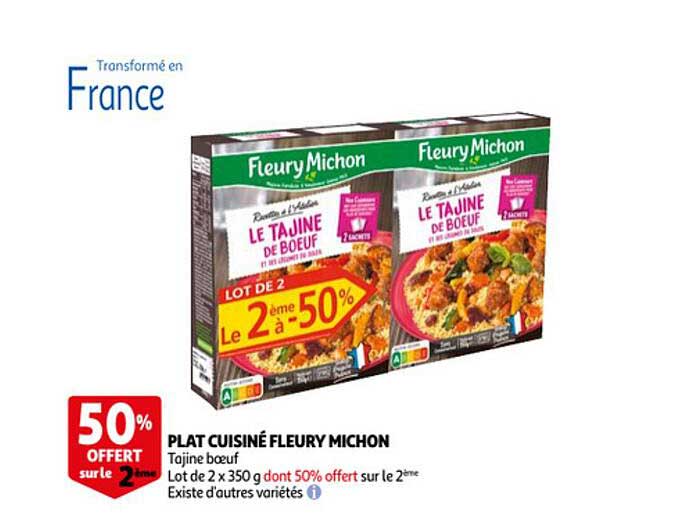 plat cuisiné fleury michon