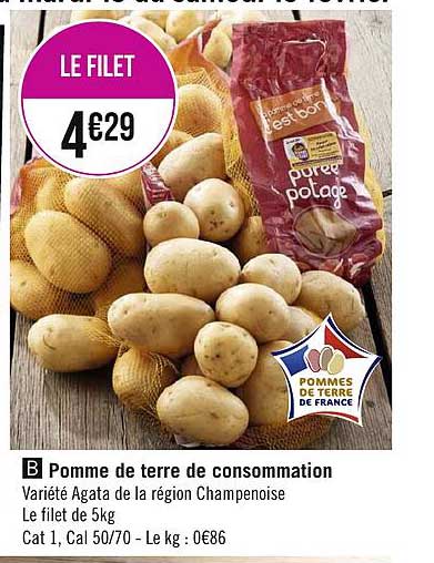 Pomme De Terre De Consommation