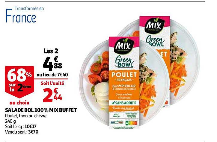 Salade Bol 100% Mix Buffet