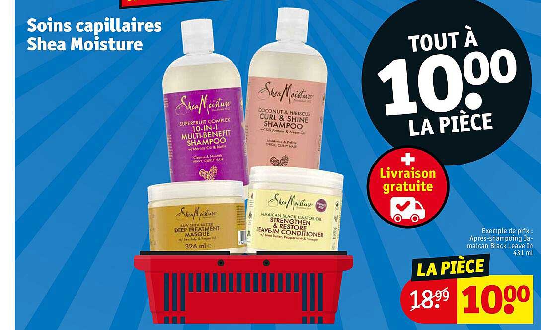 soins capillaires shea moisture