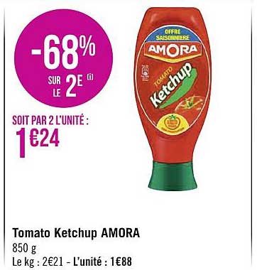 tomato ketchup amora