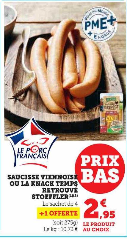 saucisse viennoise ou la knack temps retrouvé stoeffler