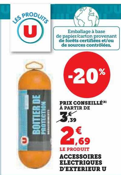 accessoires électriques d'extérieur u
