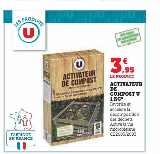 activateur de compost u 1 kg