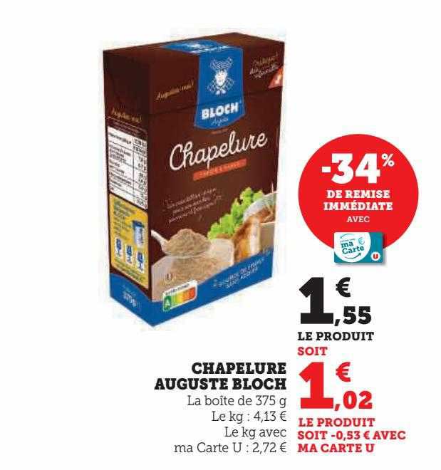 chapelure auguste bloch
