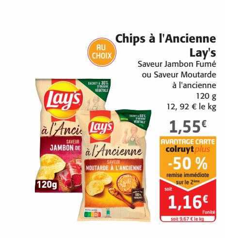 Chips à L'ancienne Lay's