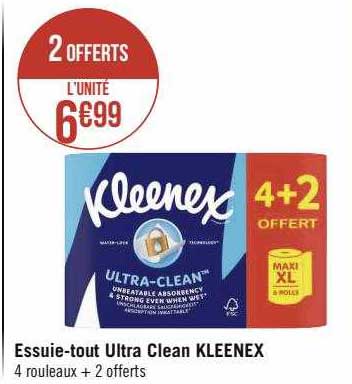 essuie-tout clean kleenex