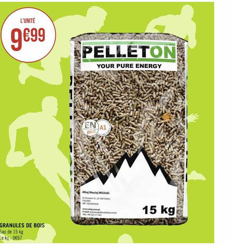 Granules De Bois Pelleton