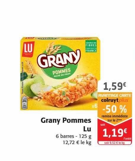 grany pommes lu