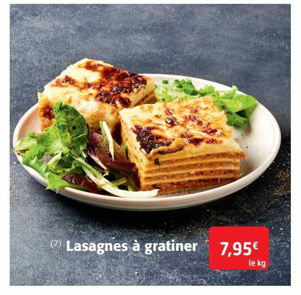 lasagnes à gratiner