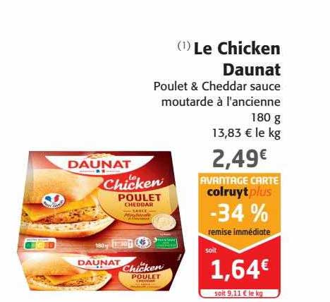 le chicken daunat