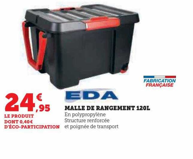 Malle De Rangement 120 L Eda
