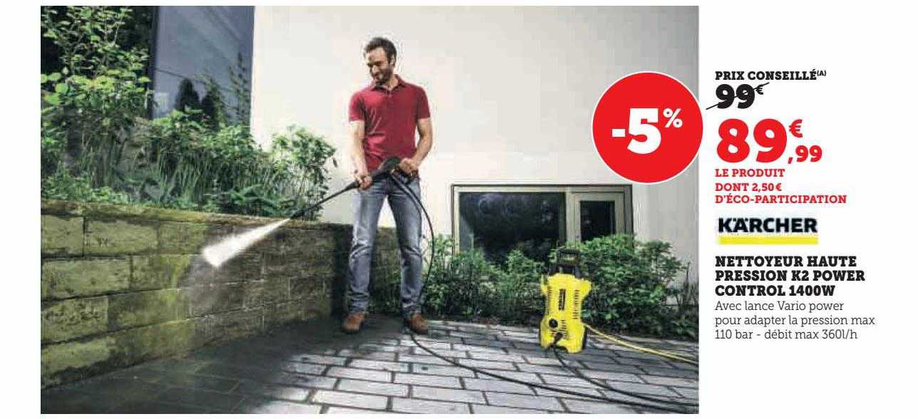 nettoyeur haute pression k2 power control 1400 w kärcher