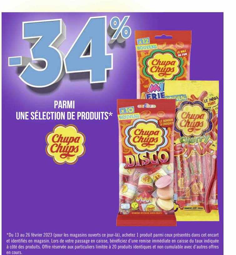 produits chupa chups