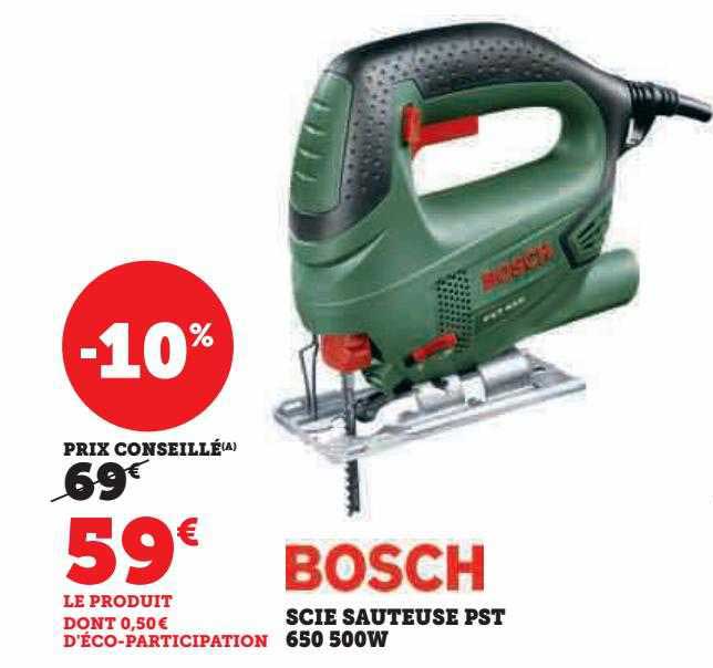 scie sauteuse pst 650 500 w bosch