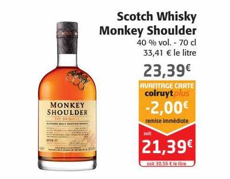 Scotch Whisky Monkey Shoulder
