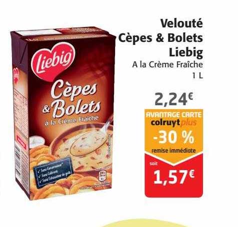 Velouté Cèpes & Bolets Liebig