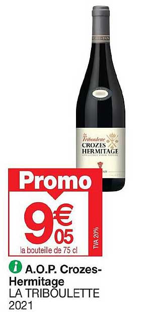 a.o.p. crozes-hermitage la triboulette 2021