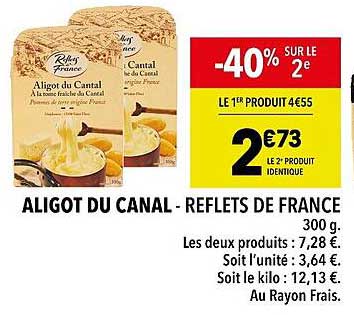 Aligot Du Canal - Reflets De France