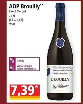 aop brouilly raoul clerget
