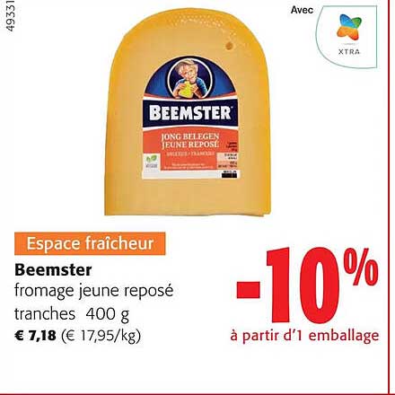 beemster fromage jeune reposé