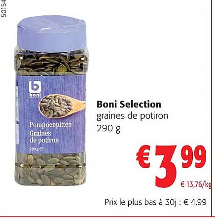 Boni Selection Graines De Potiron