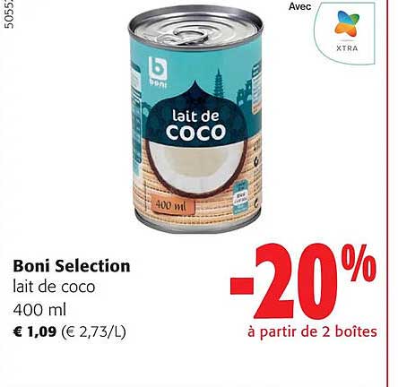 Boni Selection Lait De Coco