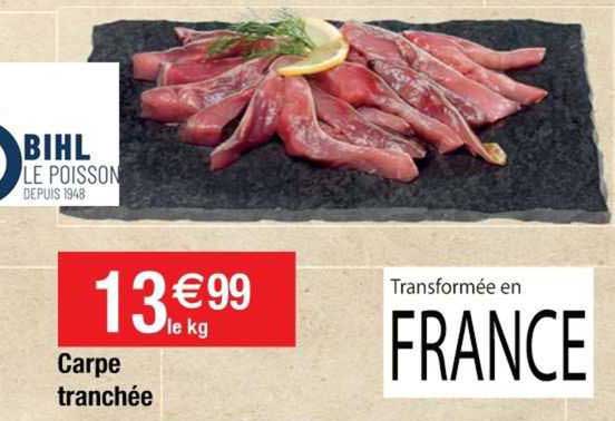 carpe tranchée