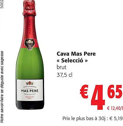 cava mas pere "selecció" brut
